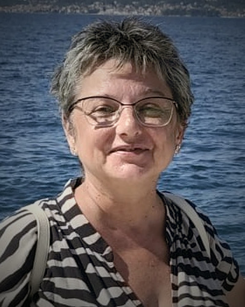Martina, vlasnica salona, nasmijana